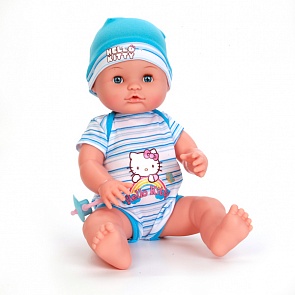 Пупс - Hello Kitty 40см, 3 функции, пьет и писает, с аксессуарами (Карапуз, Y210315-HELLO KITTYГолsim)